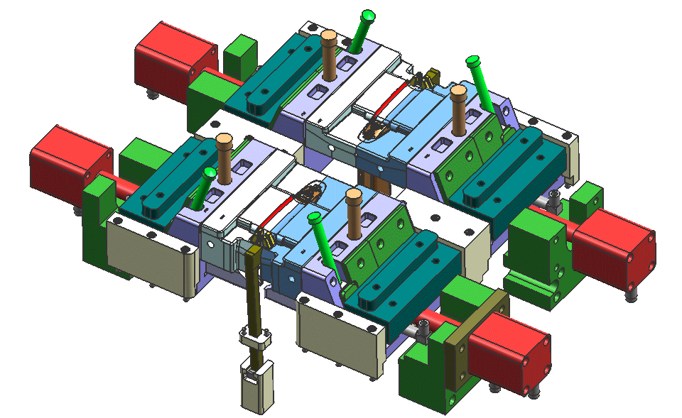 气辅成型模具图解图片